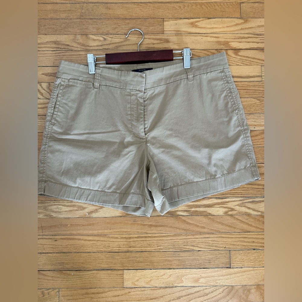 J Crew chino shorts - size 12